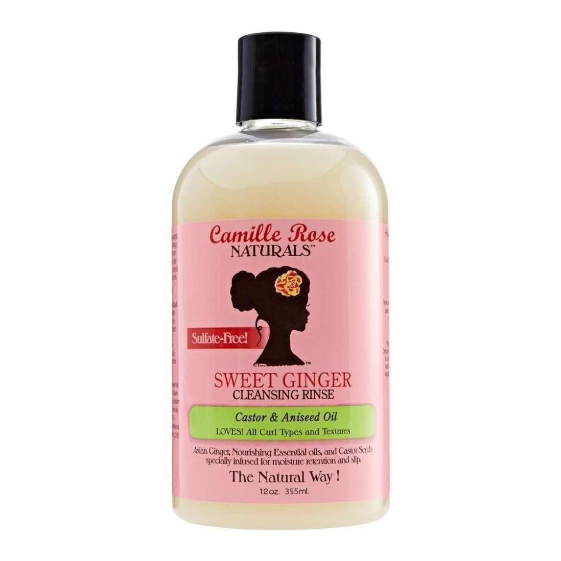 Camille Rose Sweet Ginger Shampoo 12Oz 355Ml