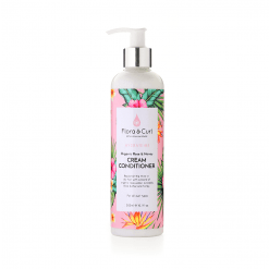 Flora &Amp; Curl Organic Rose &Amp; Honey Cream Conditioner 300Ml
