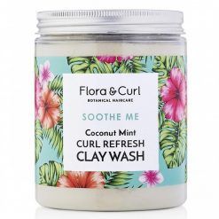 Flora &Amp; Curl Coconut Mint Curl Refresh Clay Wash 260G