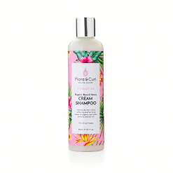 Flora &Amp; Curl Organic Rose &Amp; Honey Cream Shampoo 300Ml