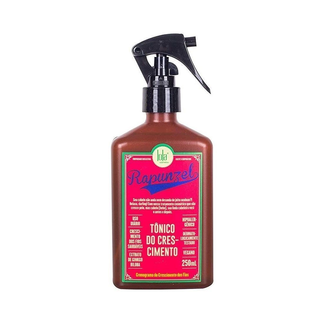 Lola Cosmetics Rapunzel Tónico Do Crescimento - Spray 250Ml