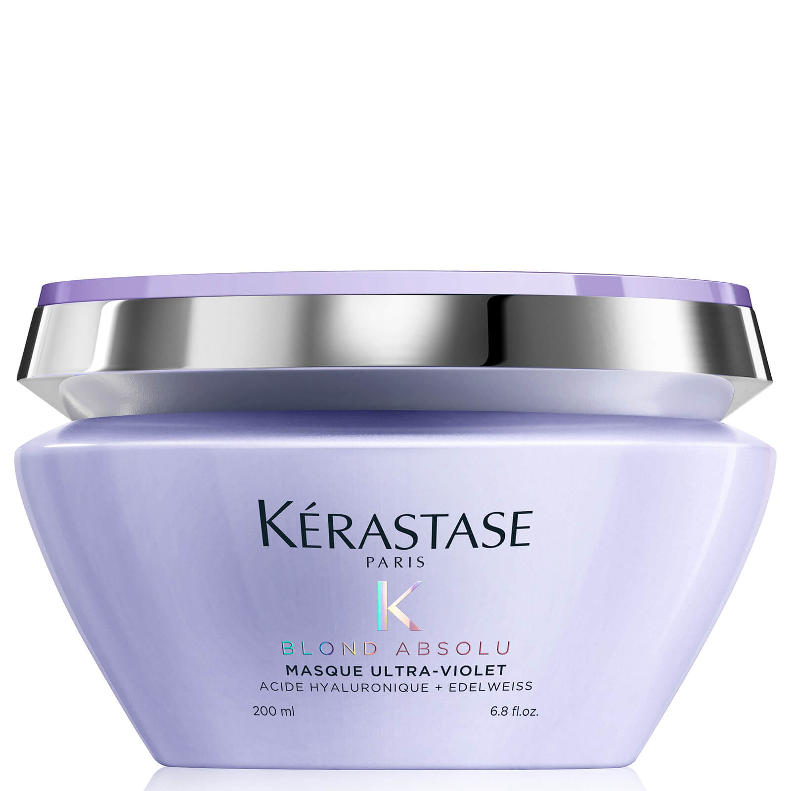 Kérastase Blond Absolu Masque Ultra-Violet - Mascarilla Anti Amarillo Cabello Rubio O Gris 200Ml