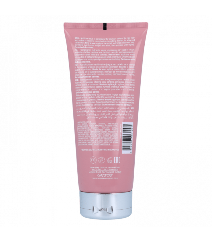 Alfaparf Semi Di Lino Moisture Nutritive Acondicionador (Sin Aclarado) Leave In 200 Ml - Imagen 2