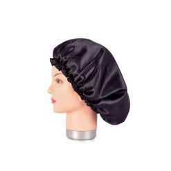 Gorro De Satén Anti Frizz Negro