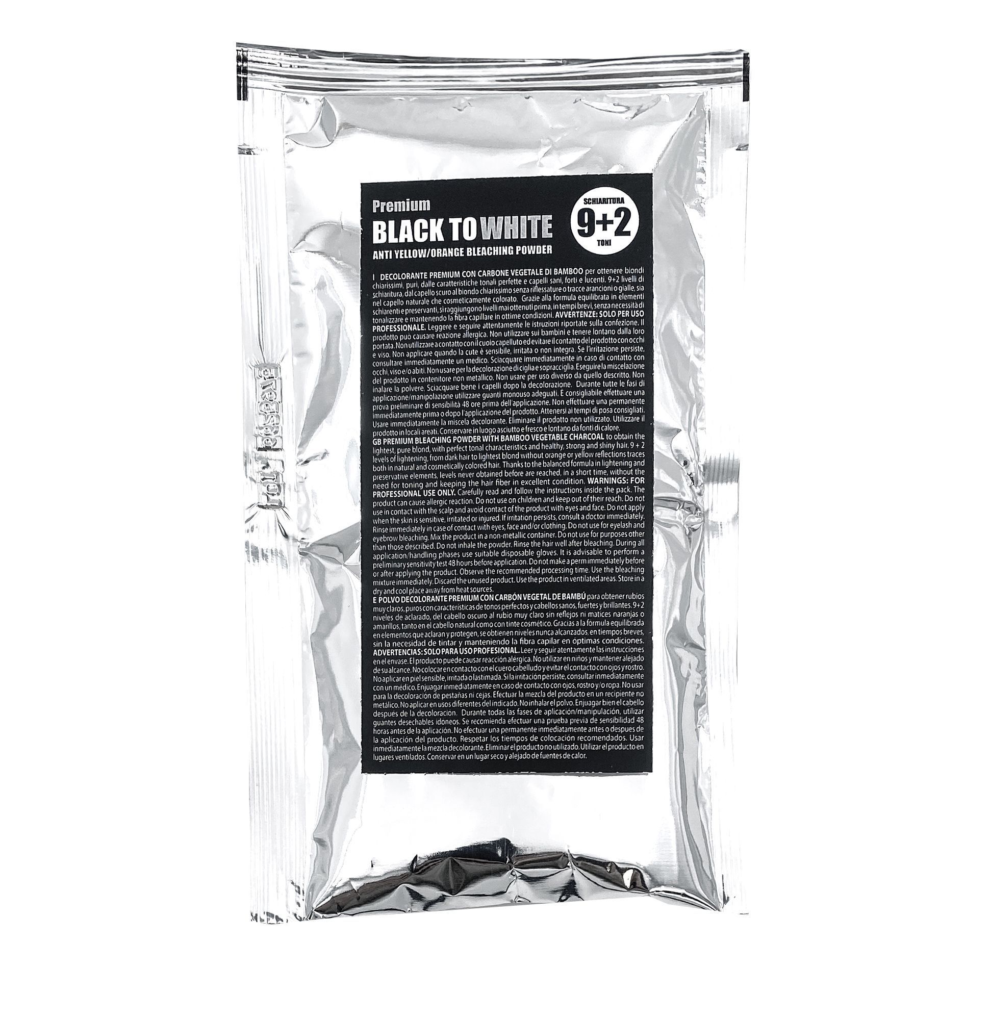 Polvo Decolorante Black To White 50GR