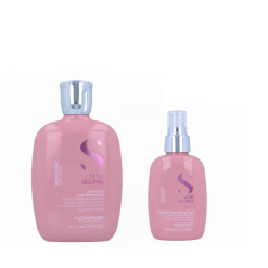 Kit Alfaparf Moisture Nutritive Low Champu 250ml y Detangler Fluid 125ml